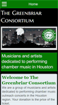 Mobile Screenshot of greenbriarconsortium.com